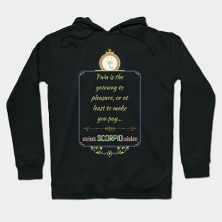 Funny quotes of the star signs: Scorpio Hoodie